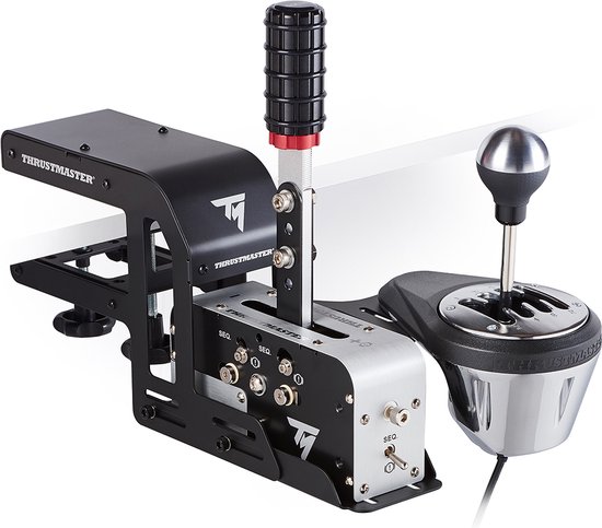 Thrustmaster TH8A Gaming racestuurshifter + TSS Handbrake - Met Clamp - Geschikt voor PC + PS4 + PS5 & Xbox van Thrustmaster