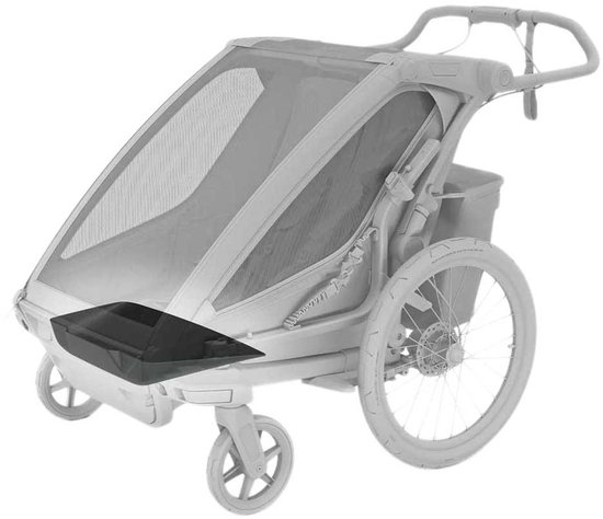 Thule Chariot 2 Mat Zwart Jongen