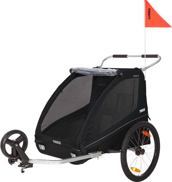 Thule Coaster XT Fietstrailer Black One-Size van Merkloos