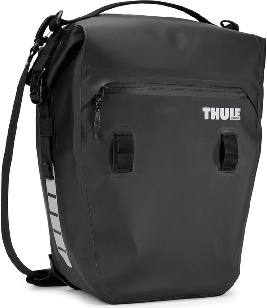 THULE fietsenzak schoudertas met laptopvak Shield Pannier 22L Single Black zwart van Thule