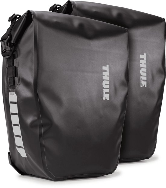 THULE fietstas schoudertas Shield Pannier 25L Pair Black zwart van Thule