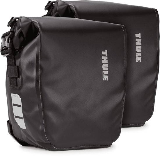 Thule Shield fietstas - Zwart - 13l inhoud - set van 2 stuks 26l inhoud totaal