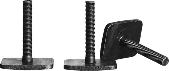 Thule T-track Adapter 889-3 Fietsendragers Accessoire Black One-Size van Thule