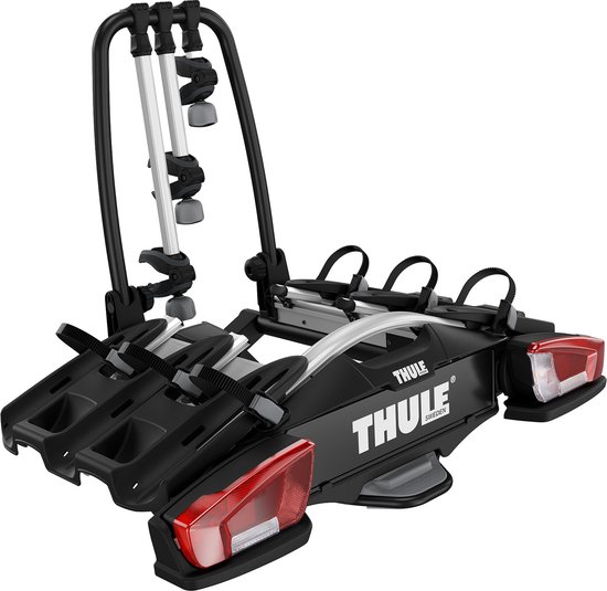 Thule VeloCompact 13-pin Trekhaak fietsendrager Black/aluminum 3(4) bikes van Thule