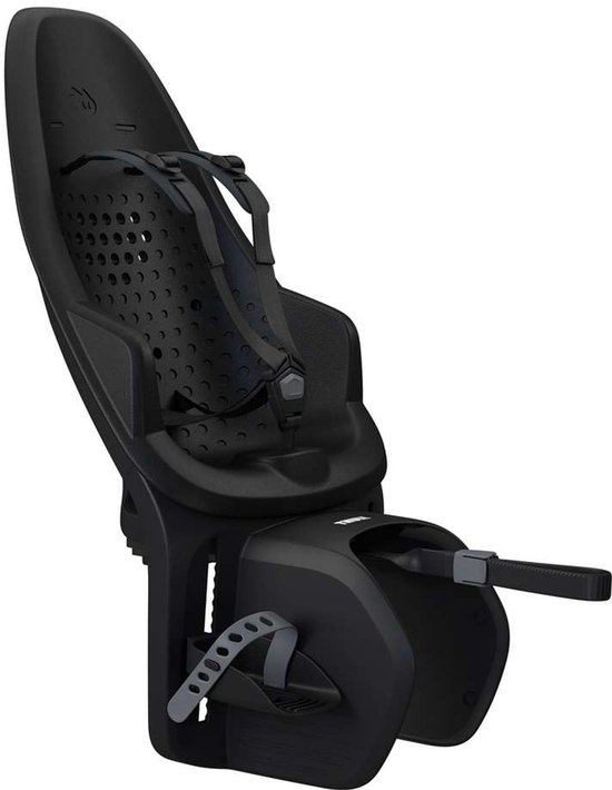 Thule Yepp 2 Maxi - fietsstoeltje - achterzitje - MIK HD bevestiging - Black van Thule