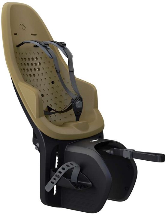 Thule Yepp 2 Maxi - fietsstoeltje - achterzitje - MIK HD bevestiging - Nutria Green van Thule