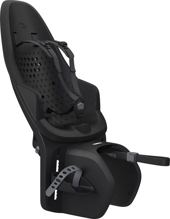 Thule Yepp 2 maxi Fietszitje Midnight Black One-Size van Thule