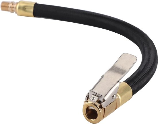 Tire Inflator Slang voor Auto en Fiets, Verlengstuk voor Snelle Bandenpomp met Amerikaanse Ventiel, Ideaal voor Thuis en Onderweg