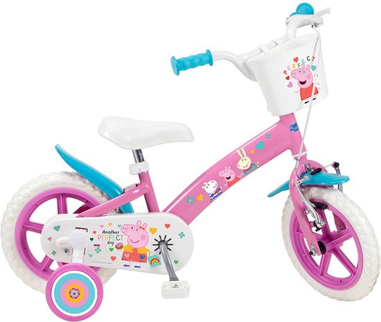Toimsa Bikes En71 Peppa Pig 12´´ Fiets Veelkleurig 24 Months-4 Years Jongen van T