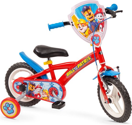 TOIMSA BIKES Paw Patrol fiets 12 inch - voor jongens - rood van Merkloos