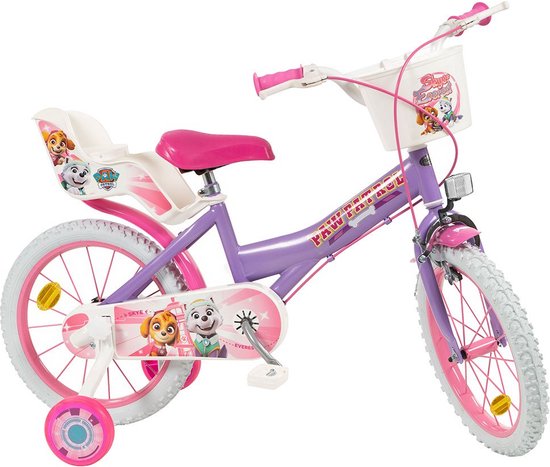 Toimsa Bikes Paw Patrol Morado 16´´ Fiets Paars 4-6 Years Jongen van Toimsa