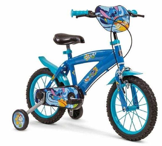 Toimsa Bikes Stitch 16´´ Fiets Blauw 5-7 Years Jongen van Merkloos