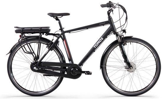 Tomos EB 02 E-Gent N3 – Elektrische Herenfiets – 28 inch – Ananda Voorwielmotor – Shimano Nexus 3 Versnellingen – 468 Wh Accu van Merkloos