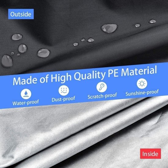 Toolhoes voor hometrainer waterdicht - Trainings- en spinning-fietsen - Bescherming tegen regen, zon en stof van T