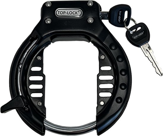 Top-Lock Ringslot - Art 2 - Zwart - 2 sleutels van T