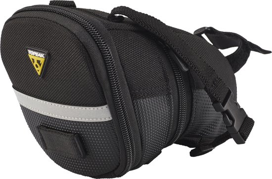 Topeak Aero Wedge Packs Micro Zadeltas - Strap - 0.45 liter - Zwart van T