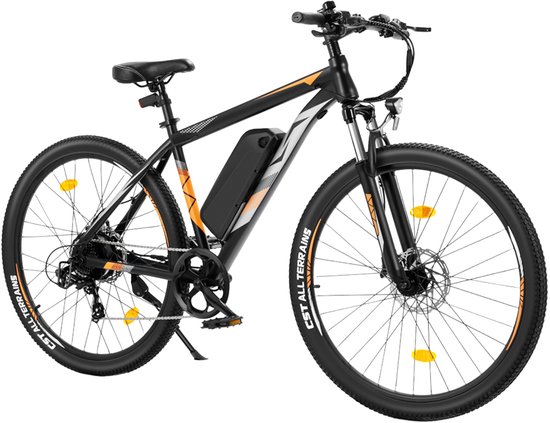 Touroll U2 Pro Elektrische Fiets 250W - 150km Bereik - 48V 15Ah Batterij - 29" Banden - Shimano 8 Versnellingen - Hydraulische Schijfremmen - 80mm Vering - LED Display - Zwart van Touroll