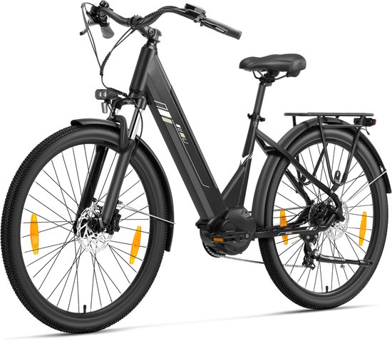 Touroll Urbano 3 elektrische fiets - middenmotor - 120km actieradius - 27,5"