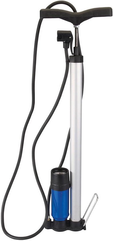 Trackpomp 0-100 psi - Universele Voetpomp met Multi-Valve Kop voor Banden, Rubberboten & Spatborden