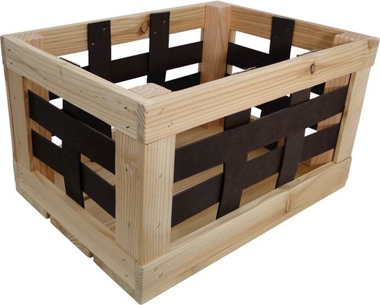 Transport krat leren raster van T