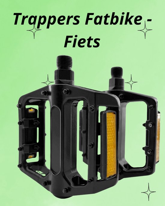 Trappers Fatbike - Fiets - Ebike - Past op alle modellen - - Fatbike - V8 - H9 - Ouxi modellen - Qmwheel modellen - V20 V30 - Pedal fatbike van Merkloos