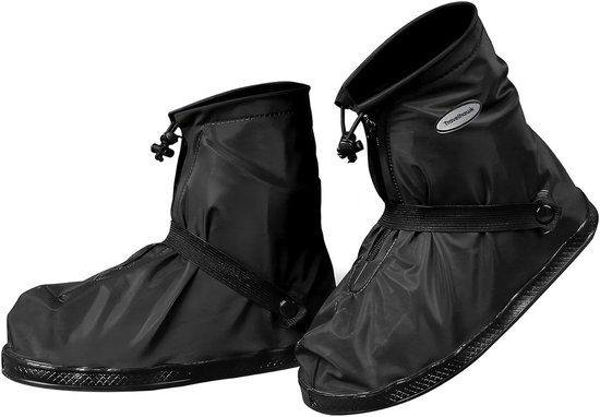 Travelhawk Overschoenen - Waterdicht - Regenschoenen - Schoenhoesjes - Schoenovertrekken - Zwart - 39 - 42 van Travelhawk