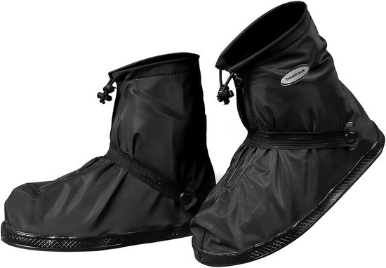 Travelhawk Overschoenen - Waterdicht - Regenschoenen - Schoenhoesjes - Schoenovertrekken - Zwart - 42-45 van Travelhawk
