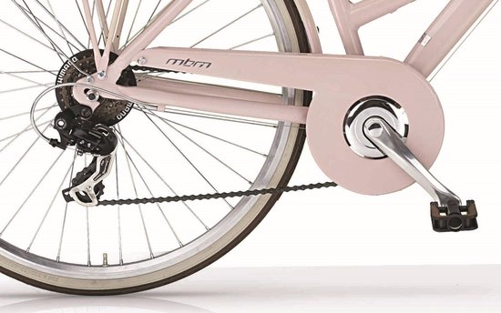 Trekkingfiets New Boulevard Woman 28" 6 versnellingen roze van Popal