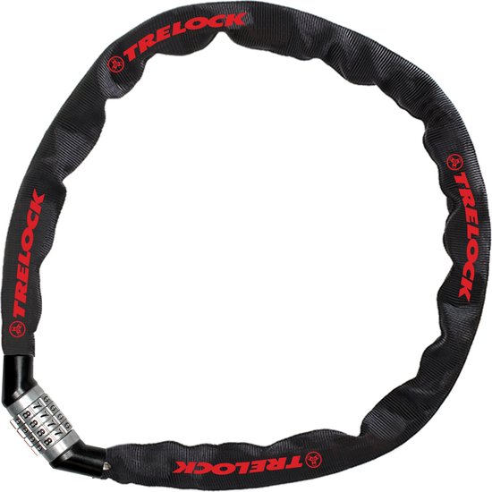 TRELOCK Kettingslot BC 115/60/4 CODE black van T