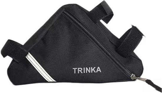 TRINKA Waterproof Fiets Frame Tasje - Racefiets frametas - Fietstas Fietsframe Wielrennen - Met Reflectie - Zwart - Waterafstotend van T