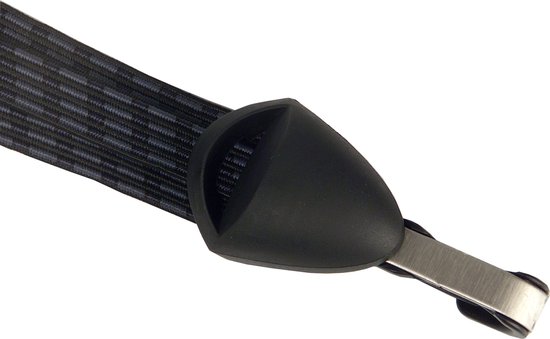 Triobinder haak zwart/blauw/grijs van Merkloos