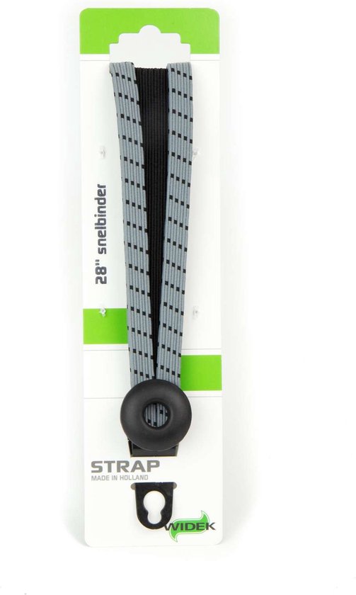 Triobinder Widek Eye 24/12mm met Zwarte stalen platen - steenGrijs/Zwart