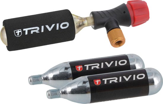 TRIVIO - CO2 adapter inclusief 2 extra patronen 16 gram van T