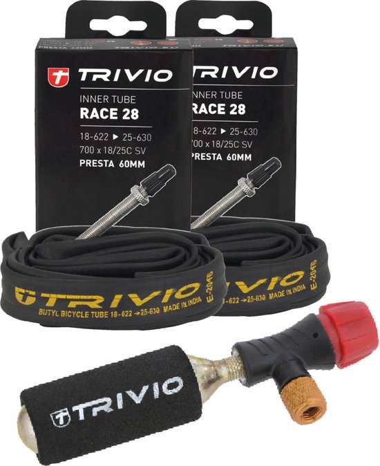 TRIVIO PECH ONDERWEG RACEBANDEN POMP SET van T