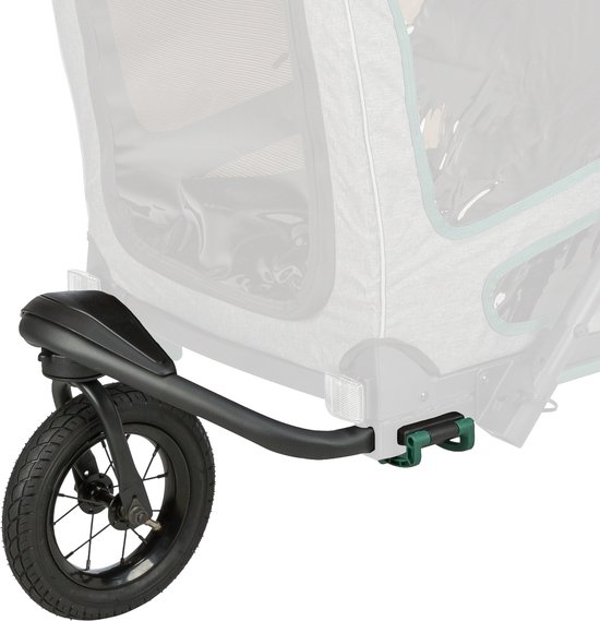 Trixie Joggingkit Voor Fietskar 12802 Grijs / Salie van Trixie