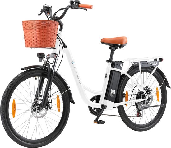 TTGO Elektrische Fiets YY26ST - Wit