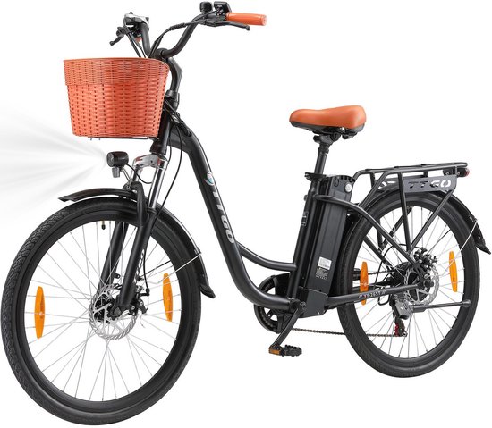 TTGO Elektrische Fiets YY26ST - Zwart