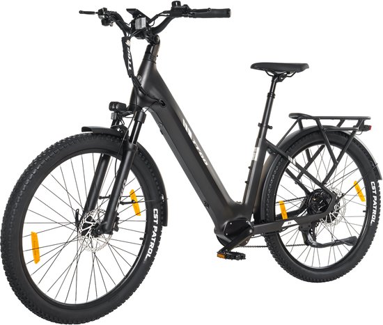 TTGO Z3 E-bike - 25 km/u - 27.5inch - 120km actieradius - 250W motor - 48V 15Ah accu - 70NM - grijs