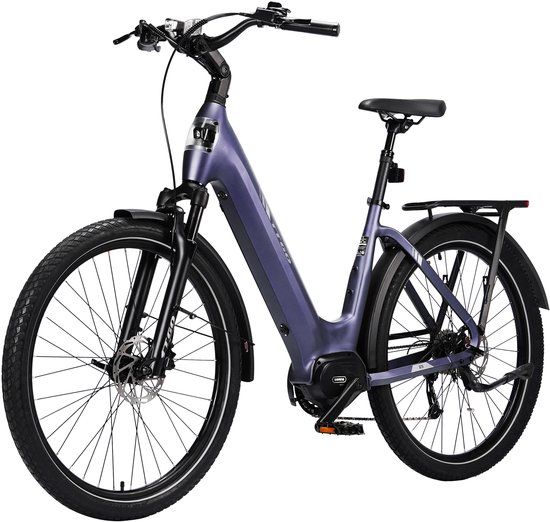 TTGO Z5 E-bike - 25 km/u - 27.5inch - 120km actieradius - 250W motor - 36V18Ah accu - 75NM - Blauw