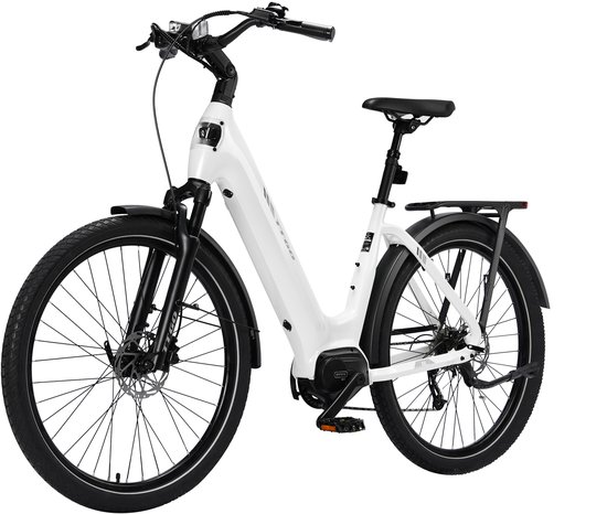 TTGO Z5 E-bike - 25 km/u - 27.5inch - 120km actieradius - 250W motor - 36V18Ah accu - 75NM - Wit