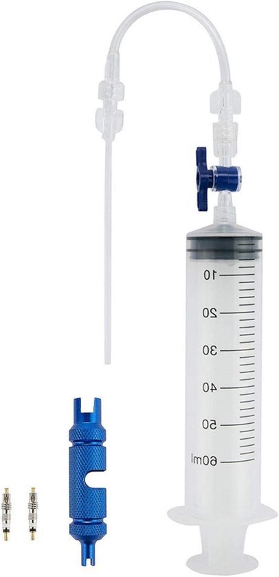 Tubeless Sealant Injector - Fiets Band Injector - Tubeless Banden Vullen - Geen Verstopping Ventiel - 60ml - Kit