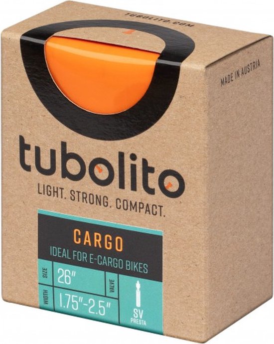 Tubolito Binnenband voor Bakfiets 26 - 1.75 - 2.5 Fv