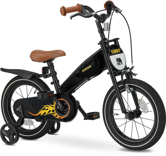 Turbo 3-in-1 Kinderfiets - 14 inch Bike van Toimsa