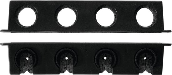 Twist Lock Utility 4 Rod Rack Opslag - Rod Management - Unisex Zwart/Rood van T