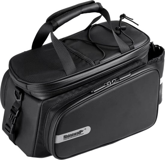 Uitbreidbare bagagedrager tas voor fiets 11-30L Waterdichte fietstas Bagagedrager Multifunctionele cameratas Achterzak Opvouwbare zijvakken met flessenhouder Regenhoes van Lixada