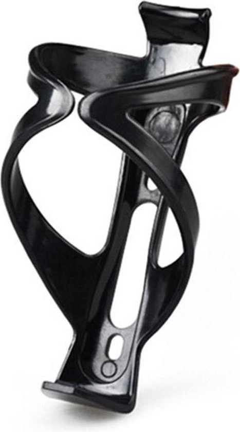 Ultra Lichtgewicht Bidonhouder - Krachtige verstevigde klemmen - Zwart - weegt slechts 23 gram! van Merkloos