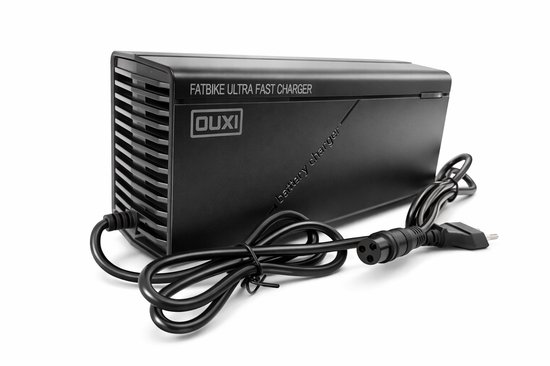 Ultra Snelle Fatbike Lader 48V 54.6V 5A GX16 - Snellader - Geschikt voor OUXI V8 V20 V30 S20 GT2000 Crossboss QMwheel van Merkloos