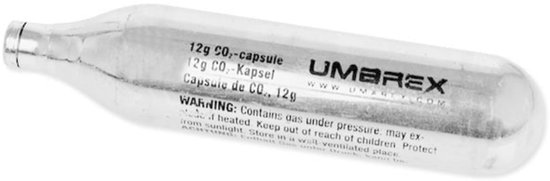 Umarex CO2 Patronen Capsule 12g 25 stuks van Merkloos