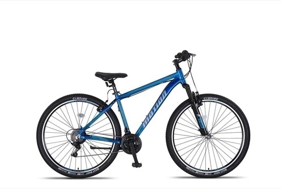 Umit 4 Motion MTB 27.5 Inch 47 cm Unisex 21V V-Brakes Blauw/Zwart