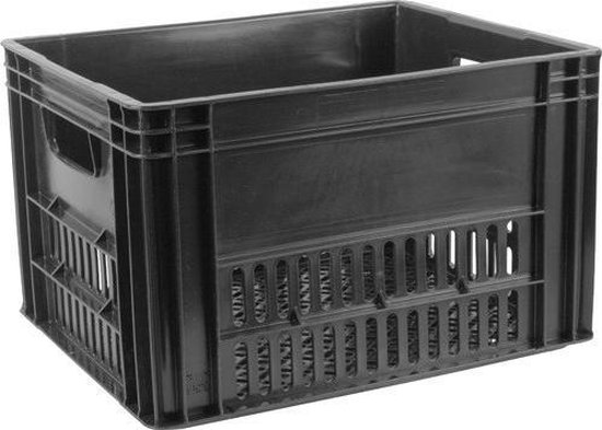 Unbranded Fietskrat - 42 l - Zwart van Unbranded